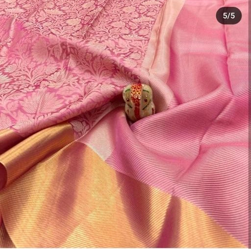 Fancy Designer Kanjeevaram Tissue silk saree