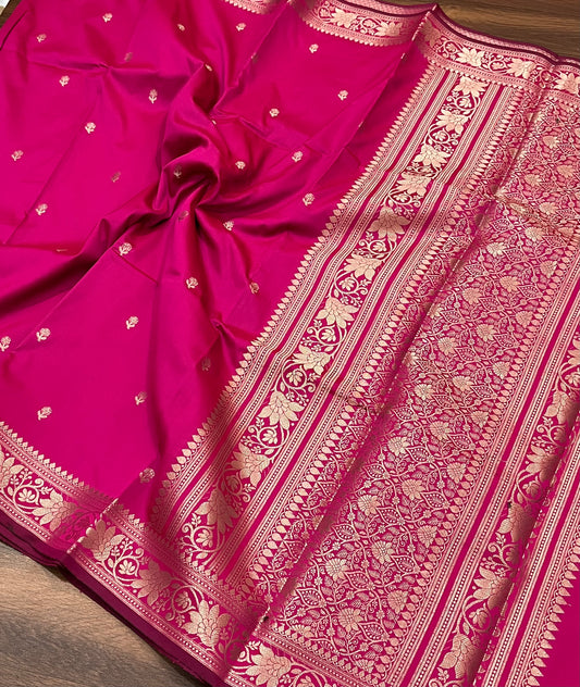 Banarasi soft silk wedding & party’s wear traditional saree