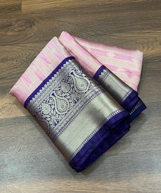 banarasi designer soft silk wedding & party wear sarees