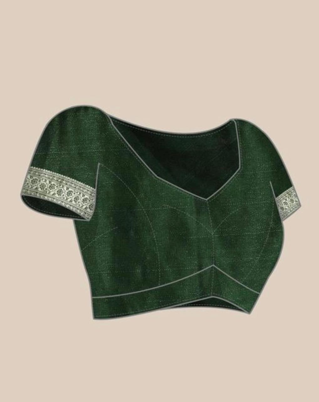 Premium Banarasi soft satin silk zari weaving saree