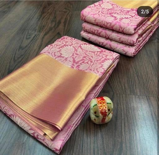 Fancy Designer Kanjeevaram Tissue silk saree