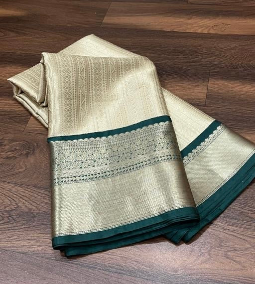 Kanjeevaram tissue silk designer saree for party’s & wedding saree