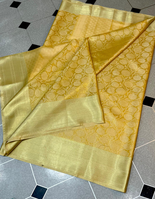 Kanjeevaram tissue Silk Wedding & Party’s wear Saree