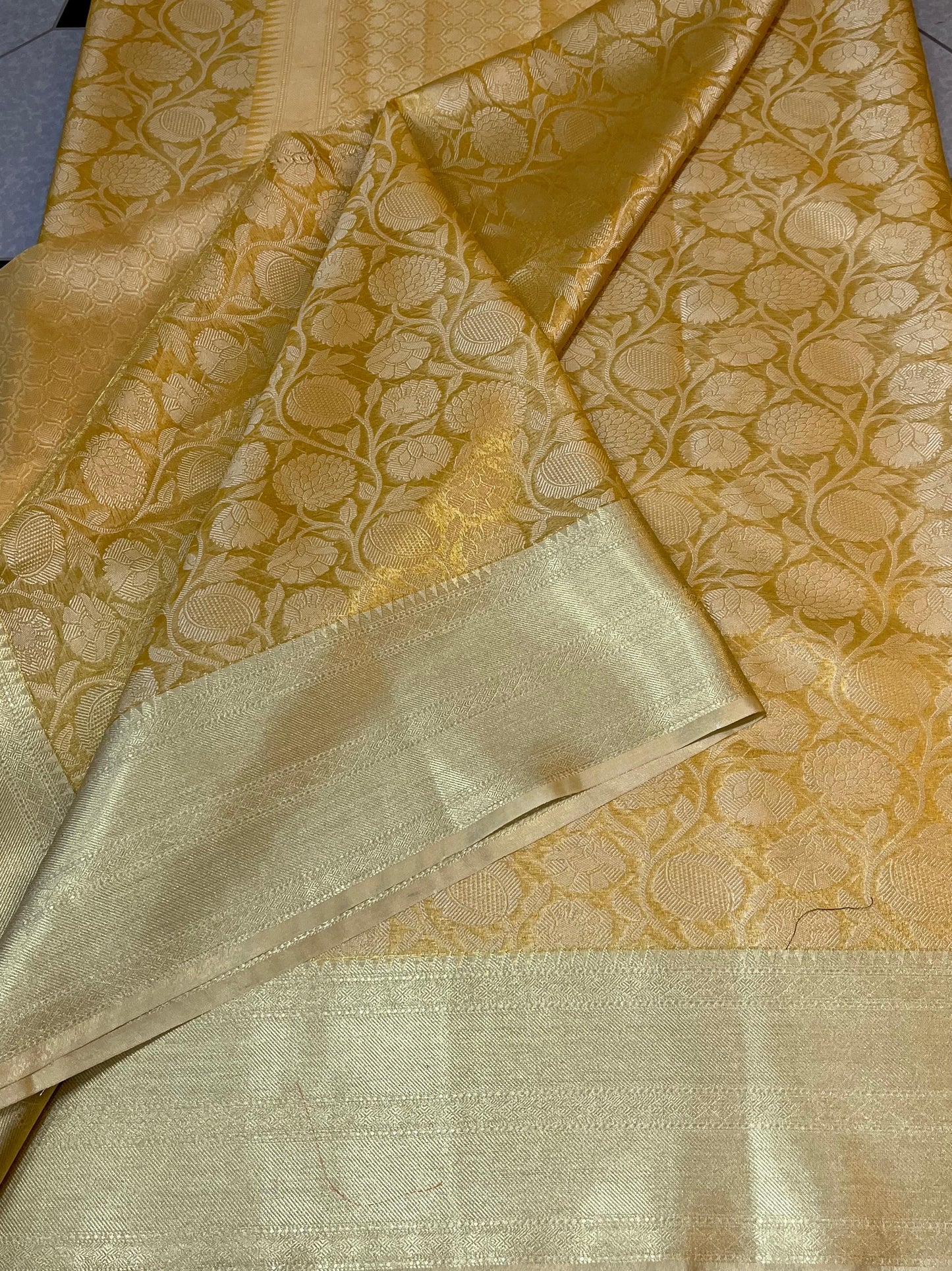 Kanjeevaram tissue Silk Wedding & Party’s wear Saree