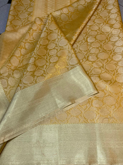 Kanjeevaram tissue Silk Wedding & Party’s wear Saree