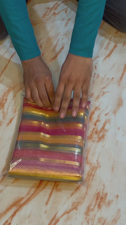 Trendy women's Banarasi Tissue Wedding Special Saree
