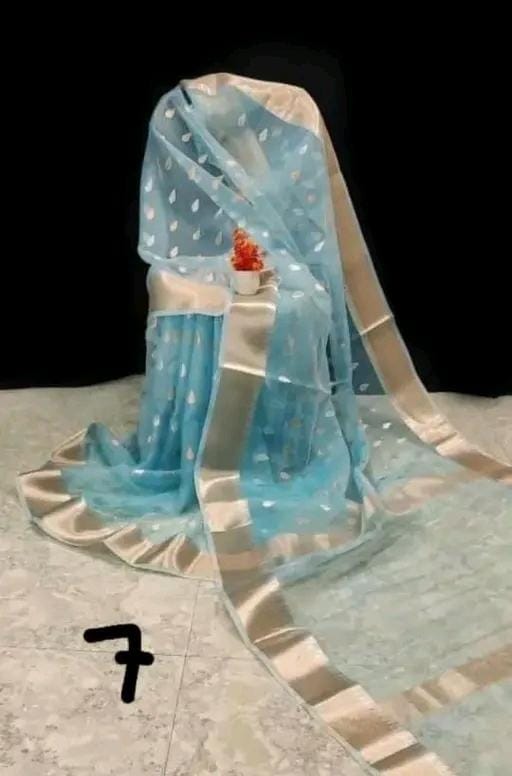 Banarasi Premium Organza Fancy Sarees