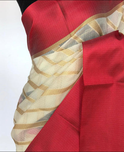 Banarasi Kota silk Traditional wear saree with gold zari weaving