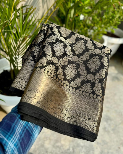 Nita Ambani ma'am inspired Premium semi-silk zari weaving saree