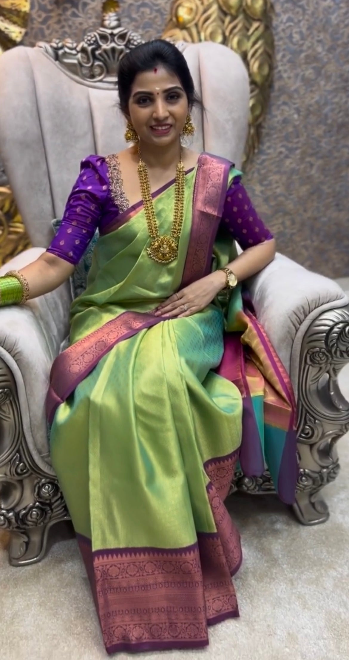 Traditional kanchi kora muslin Zari weaving skirt border saree