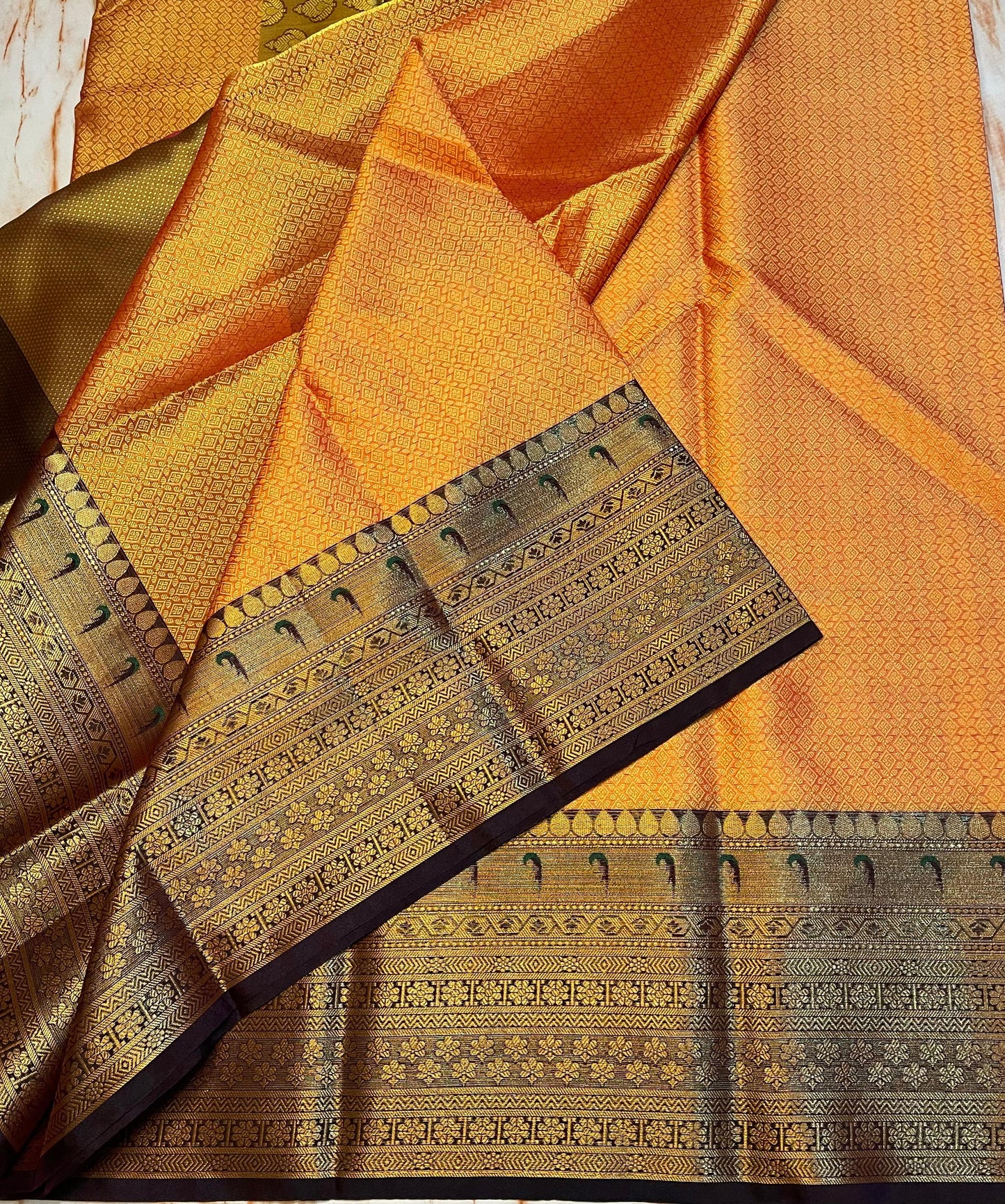 Attractive traditional wear kanjeevaram Kora muslin sarees